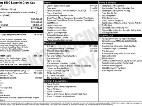 Used 2022 RAM 1500 Laramie AWD/4WD image 9