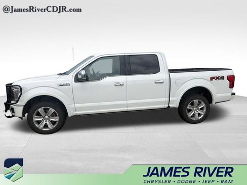 Used 2020 Ford F150 Platinum w/ Technology Package AWD/4WD image 4