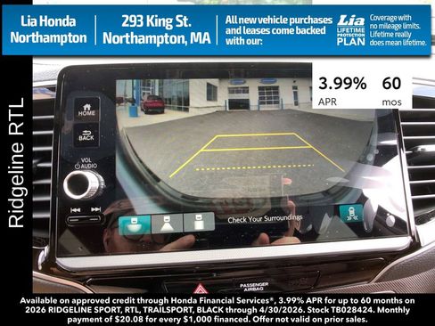 New 2026 Honda Ridgeline RTL image 19