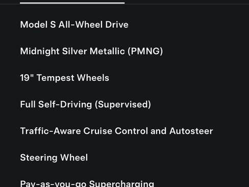 Used 2023 Tesla Model S Standard Range AWD/4WD image 3