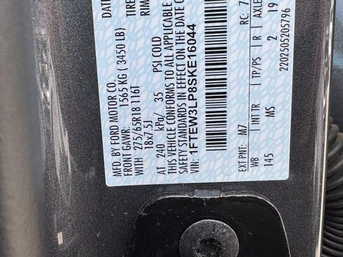 Used 2025 Ford F150 XLT w/ Equipment Group 301A Standard AWD/4WD image 24