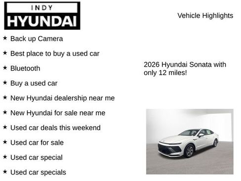 New 2026 Hyundai Sonata SE image 7