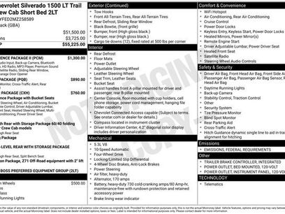 Used 2021 Chevrolet Silverado 1500 LT Trail Boss w/ Convenience Package II