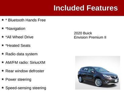 Used 2020 Buick Envision Premium w/ Driver Confidence Package
