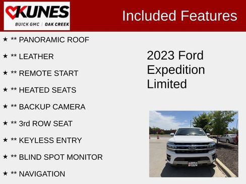 Used 2023 Ford Expedition Limited AWD/4WD image 2