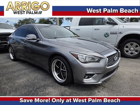Used 2023 INFINITI Q50 Luxe w/ Cargo Package RWD image 1
