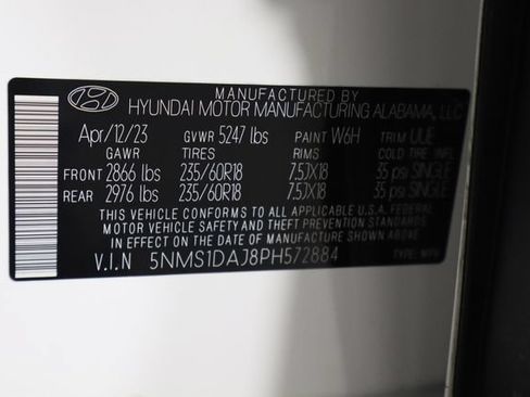 Used 2023 Hyundai Santa Fe SE w/ Cargo Package AWD/4WD image 33
