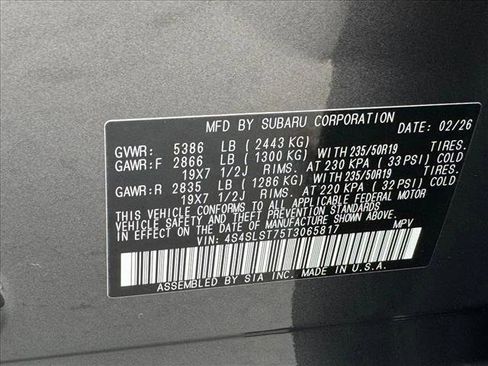 New 2026 Subaru Forester Touring image 19