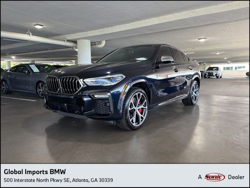 Used 2021 BMW X6 M50i AWD/4WD image 1