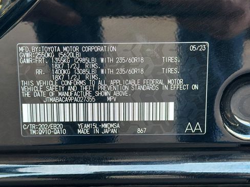 Used 2023 Toyota bZ4X AWD w/ Weather Package image 12