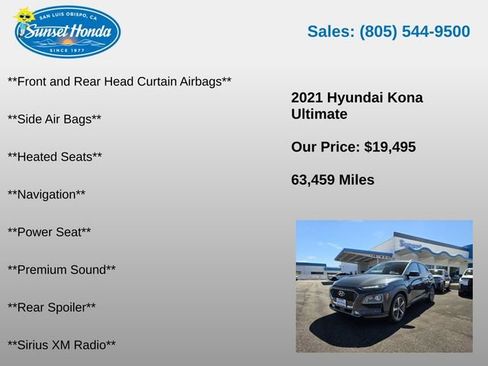 Used 2021 Hyundai Kona Ultimate AWD/4WD image 10