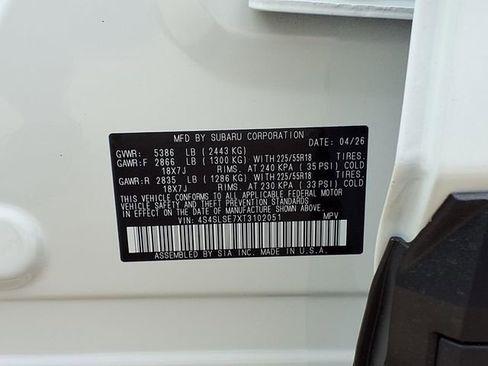 New 2026 Subaru Forester Premium AWD/4WD image 10