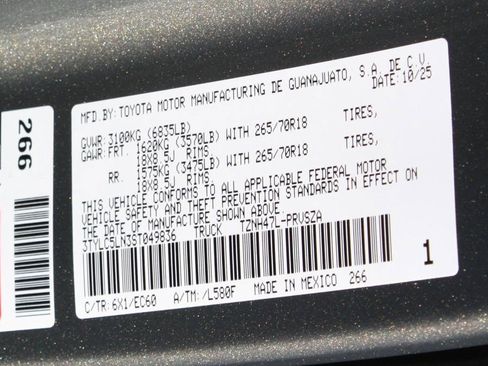 New 2025 Toyota Tacoma Trailhunter image 30