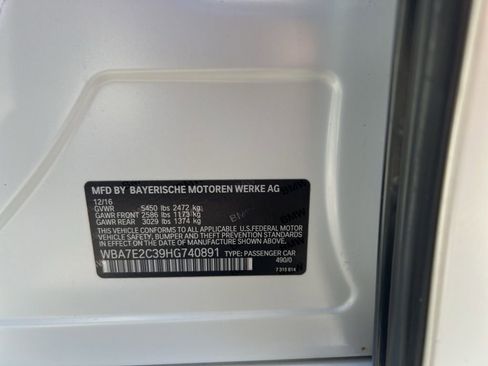 Used 2017 BMW 740i RWD image 19
