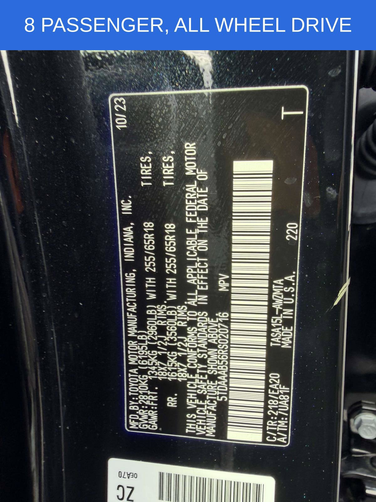 Used 2024 Toyota Grand Highlander AWD image 24