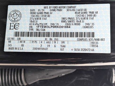 Certified 2024 Ford F150 XLT w/ Equipment Group 302A MID image 35