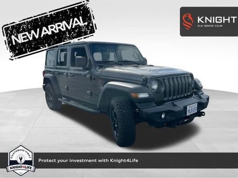 Used 2022 Jeep Wrangler Unlimited Sport image 1