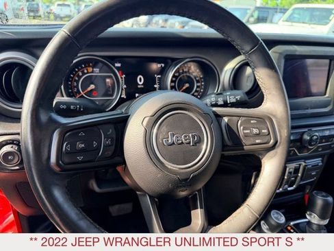 Used 2022 Jeep Wrangler Unlimited Sport AWD/4WD image 11