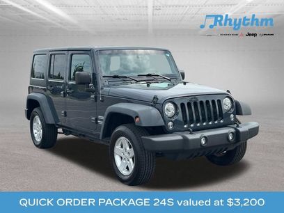 Used 2017 Jeep Wrangler Unlimited Sport w/ Quick Order Package 24S