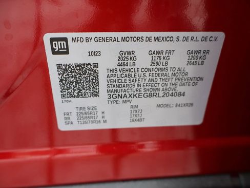 Used 2024 Chevrolet Equinox LT w/ LPO, Floor Liner Package FWD image 43