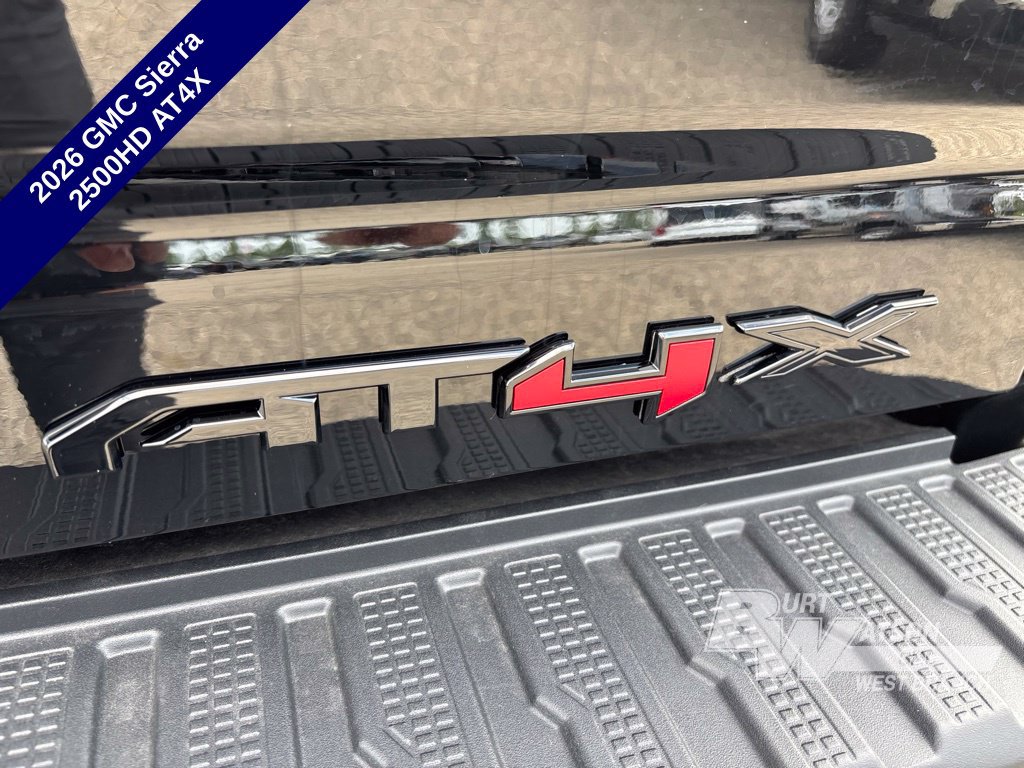 New 2026 GMC Sierra 2500 AT4X w/ LPO, Black Badging Package AWD/4WD image 26
