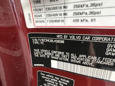 Used 2011 Volvo C70 T5 image 8