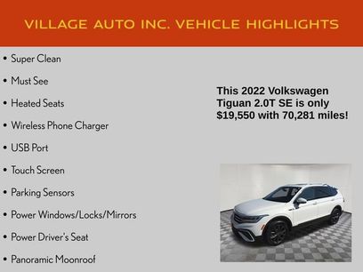 Used 2022 Volkswagen Tiguan SE