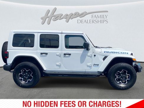 Used 2022 Jeep Wrangler Unlimited Rubicon 4xe w/ Cold Weather Group AWD/4WD image 2