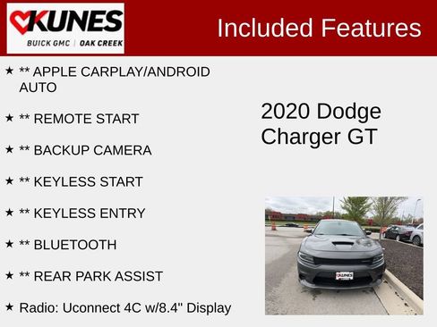 Used 2020 Dodge Charger GT RWD image 2