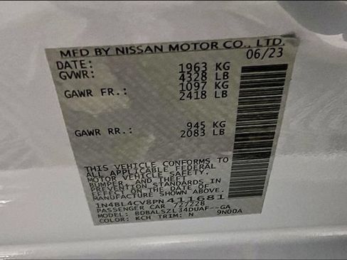 Used 2023 Nissan Altima 2.5 SR w/ SR Premium Package FWD image 38