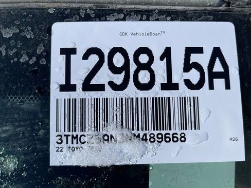 Certified 2022 Toyota Tacoma TRD Off-Road w/ TRD Premium Off Road Package image 3