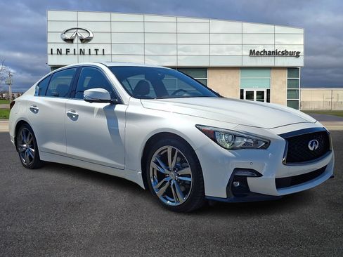 Used 2021 INFINITI Q50 Signature Edition w/ Cargo Package RWD image 1