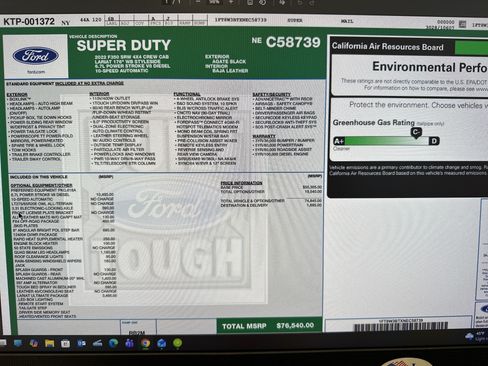 Used 2022 Ford F350 Lariat w/ Lariat Ultimate Package AWD/4WD image 9