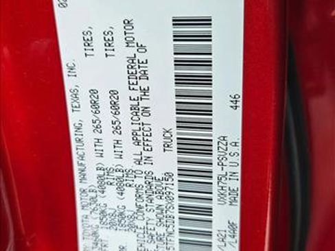 New 2025 Toyota Tundra Platinum image 16