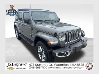 Used 2022 Jeep Wrangler Unlimited Sahara w/ LED Lighting Group