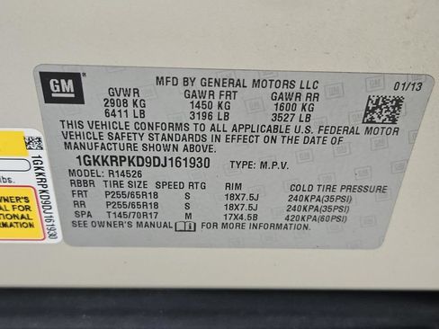 Used 2013 GMC Acadia SLE FWD image 44