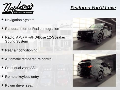 Used 2025 MAZDA CX-90 3.3 Turbo w/ Premium Sport Pkg AWD/4WD image 7