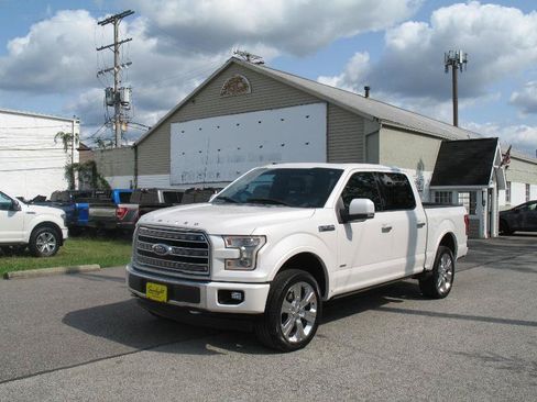 Used 2017 Ford F150 Limited w/ Trailer Tow Package AWD/4WD image 3