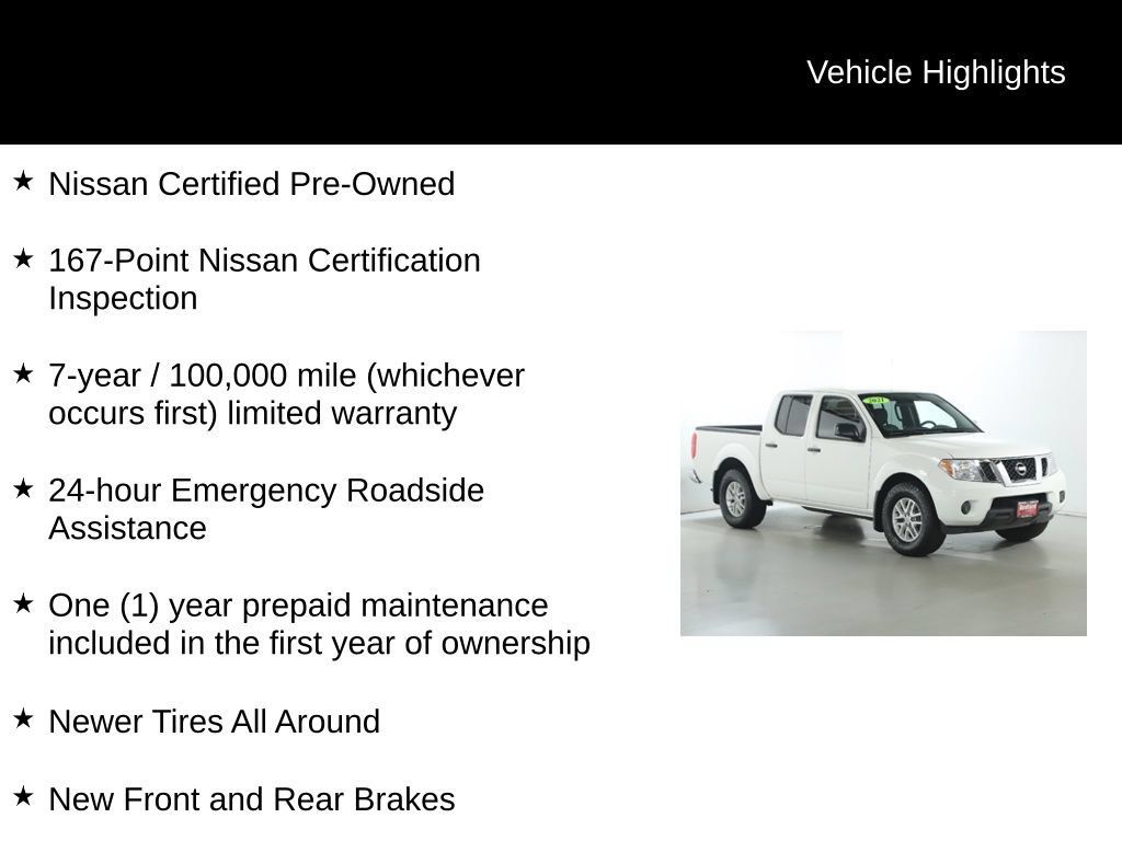 Certified 2021 Nissan Frontier SV RWD image 4