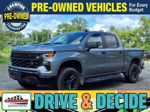 Used 2024 Chevrolet Silverado 1500 Custom Trail Boss AWD/4WD image 1