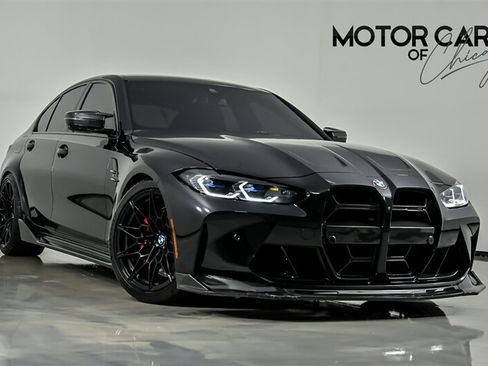 Used 2023 BMW M3 Competition w/ M Carbon Exterior Package AWD/4WD image 1