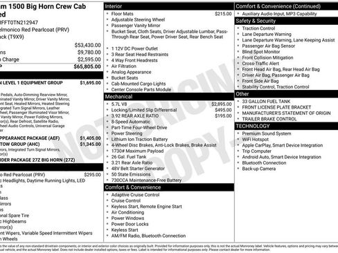 New 2026 RAM 1500 Big Horn AWD/4WD image 32
