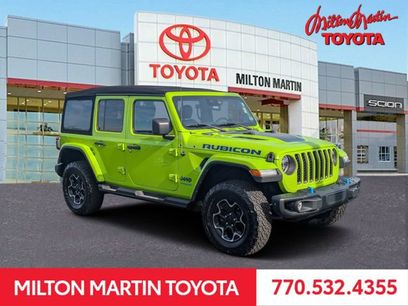 Used 2021 Jeep Wrangler Unlimited Rubicon 4xe w/ Steel Bumper Group