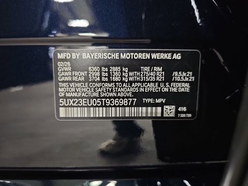 New 2026 BMW X5 xDrive40i w/ M Sport Package image 38