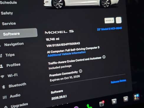 Used 2023 Tesla Model S Standard Range AWD/4WD image 4