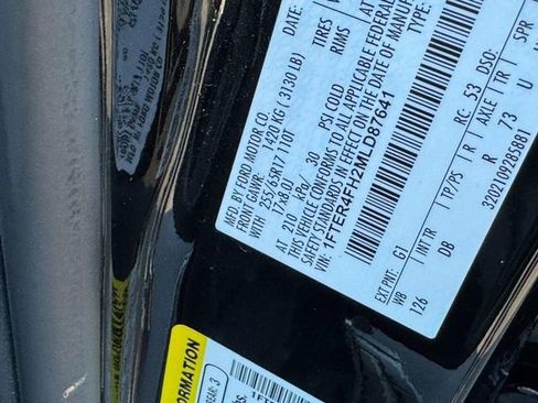 Used 2021 Ford Ranger Lariat w/ Equipment Group 501A High image 27