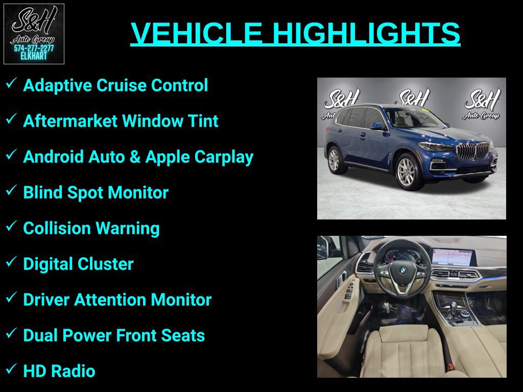 Used 2019 BMW X5 xDrive40i w/ Premium Package 2 AWD/4WD image 3