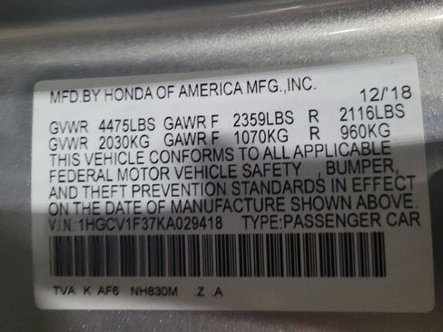 Used 2019 Honda Accord Sport image 33