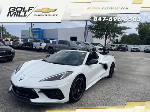 Used 2025 Chevrolet Corvette Stingray Preferred Conv w/ Stealth Interior Trim Package RWD image 12