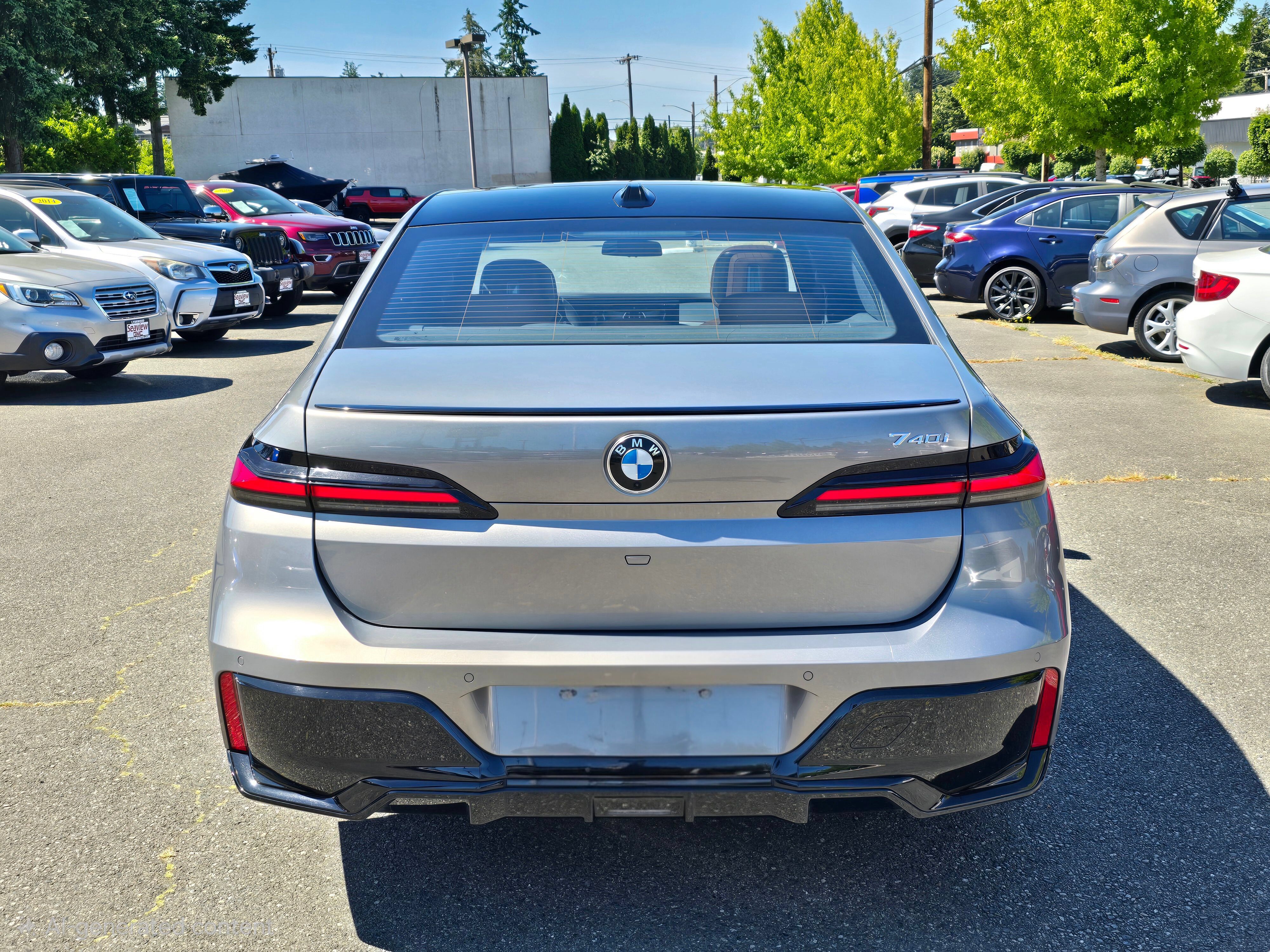 Used 2023 BMW 740i w/ Parking Assistance Package RWD image 6